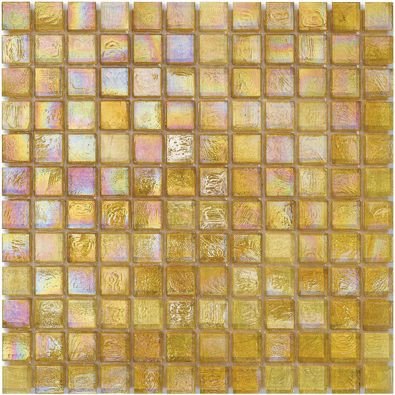 Hemp Cubes, 7/8" x 7/8" Glass Tile | Mosaic Pool Tile by SICIS