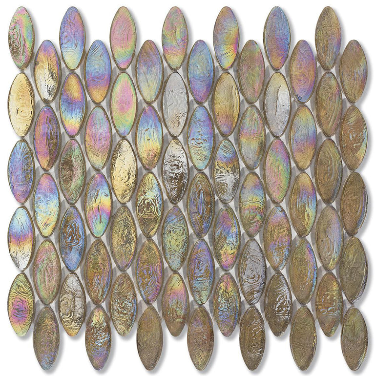 Satin Domes, 2" x 7/8" Glass Tile | Mosaic Tile for Pools by SICIS