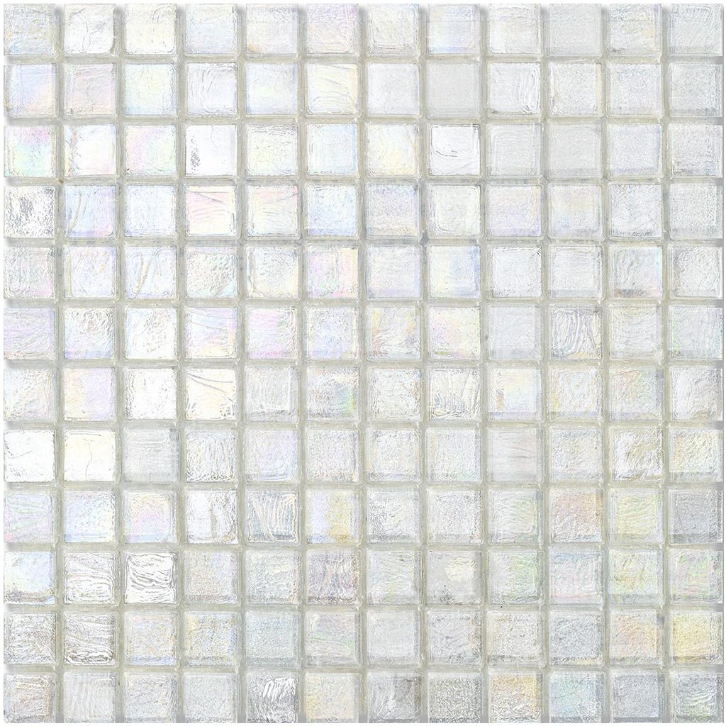 Flax Cubes, 7/8" x 7/8" Glass Tile | Mosaic Pool Tile by SICIS