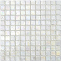 Flax Cubes, 7/8" x 7/8" - Glass Tile