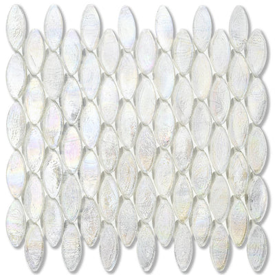 Flax Domes, 2" x 7/8" Glass Tile | Mosaic Pool Tile by SICIS