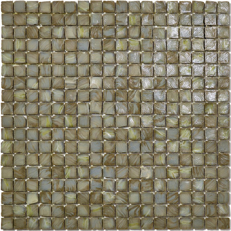 Carthago, 5/8" x 5/8" Glass Tile | Mosaic Pool Tile by SICIS