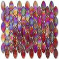 Wool Domes, 2" x 7/8" - Glass Tile