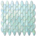 Organza Domes, 2" x 7/8" - Glass Tile