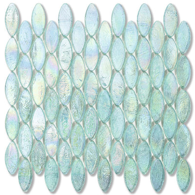 Organza Domes, 2" x 7/8" Glass Tile | Mosaic Pool Tile by SICIS