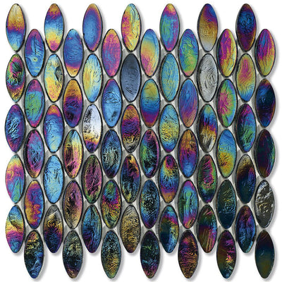 Velvet Domes, 2" x 7/8" Glass Tile | Mosaic Tile for Pools by SICIS