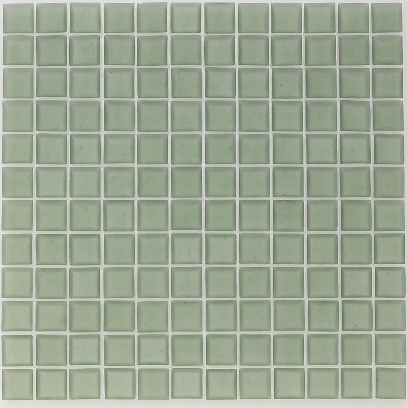 Tremolite Beach 1x1 Glass Tile | E11.267.08S | American Glass Mosaics