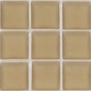 Amber Beach, 1" x 1" - Glass Tile