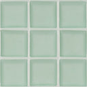 Amazonite Beach, 1" x 1" - Glass Tile