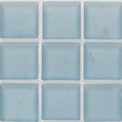 Aquamarine Beach 1x1 Glass Tile | E11.379.08S | American Glass Mosaics