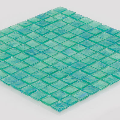Sea Glass Arcadia 1x1 Glass Tile | E11.690.03S | American Glass Mosaics