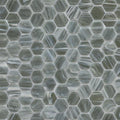 216H Gunpowder, Hexagon Mosaic - Glass Tile