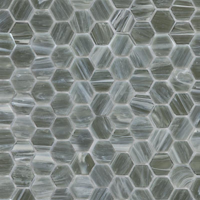 Brillante 216 Hexagon Tile | TREND Glass Mosaic Tile