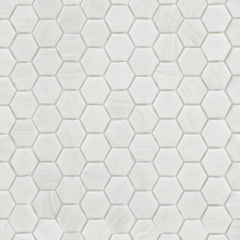 Brillante 280 Hexagon Tile | TREND Glass Mosaic Tile