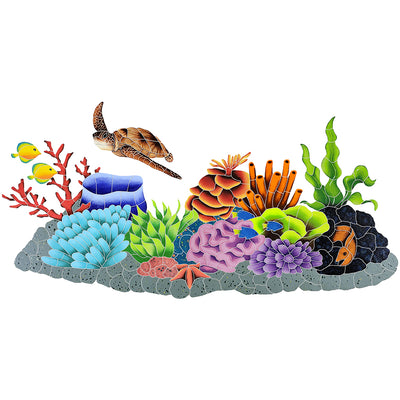 Ocean Reef Swimming Pool Mosaic | CREMCOL | Artistry in Mosaics