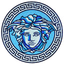 Goddess Medallion - Pool Mosaic