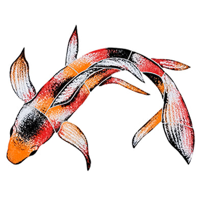 Koi Fish A | KFMCOAS | Swimming Pool Mosaic