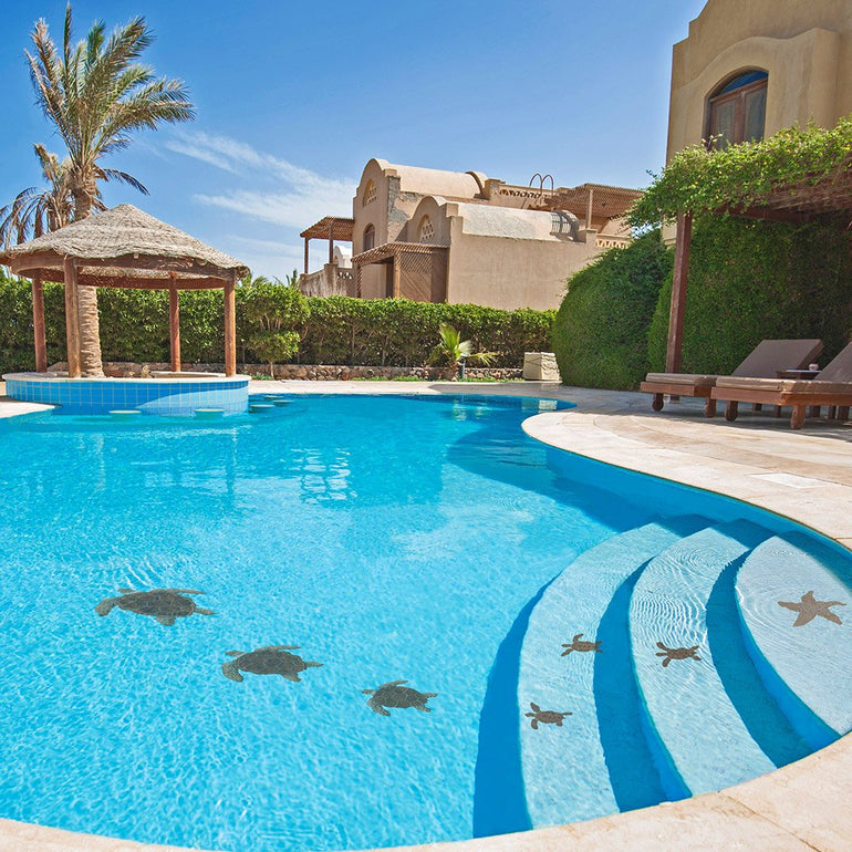 Loggerhead Turtle - Brown | TLOBROS | Pool Mosaic