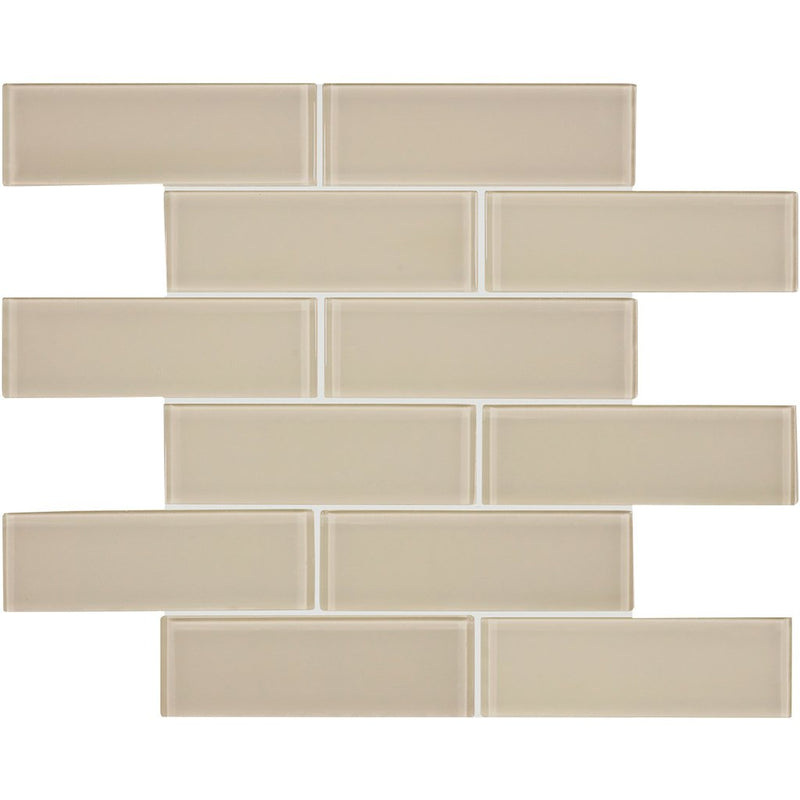 Element Series Earth, 2" x 6" Subway Tile | ANAELEMEAR26 | Aquatica Glass Pool Tile