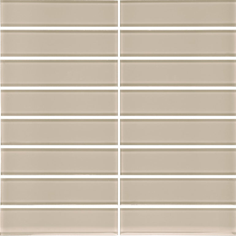 Earth 1.5" x 6" Glass Tile | ANAELEMELEMSTEAR | Tesoro Mosaic Tile