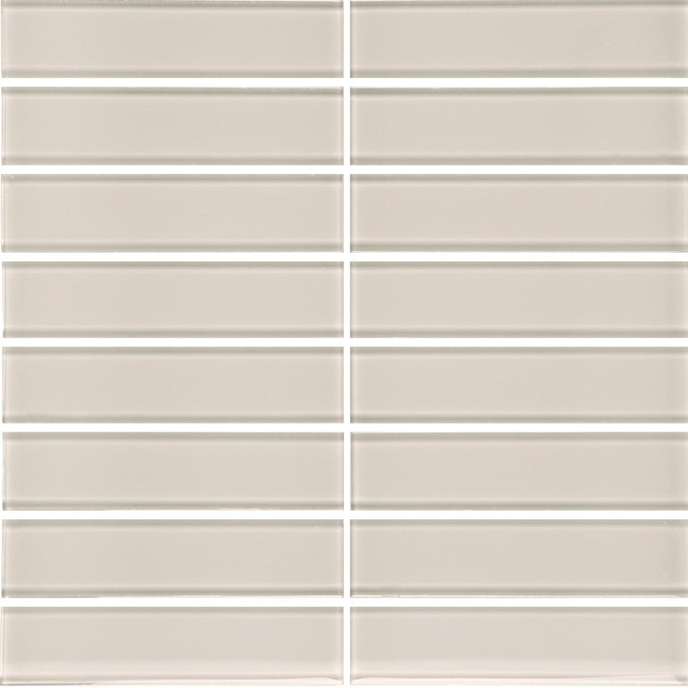 Mist 1.5" x 6" Glass Tile | ANAELEMELEMSTMIS | Tesoro Mosaic Tile
