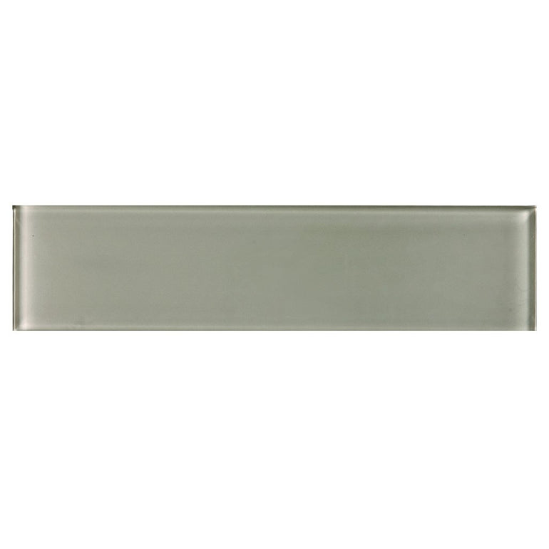 Smoke, 3" x 12" Glass Tile | ANAELEMSMO312 | Aquatica by Tesoro