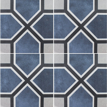 APEFLEUANTON6 Antonette, 6" x 6" (1 box, 22 pcs) - Porcelain Pool Tile