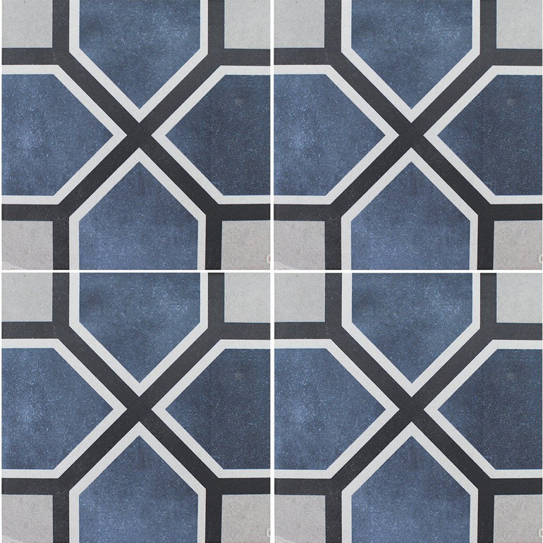 APEFLEUANTON6 Antonette, 6" x 6" (1 box, 22 pcs) - Porcelain Pool Tile