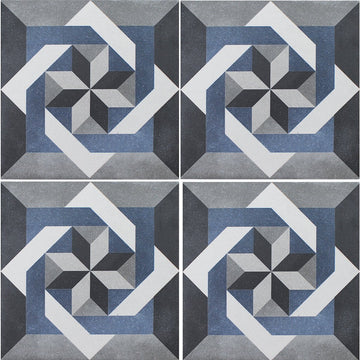 APEFLEUISABE6 Isabelle, 6" x 6" (1 box, 22 pcs) - Porcelain Pool Tile