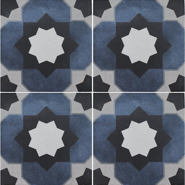 APEFLEUJANET6 Janette, 6" x 6" (1 box, 22 pcs) - Porcelain Pool Tile
