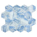 Aspen, Hexagon Mosaic - Glass Tile