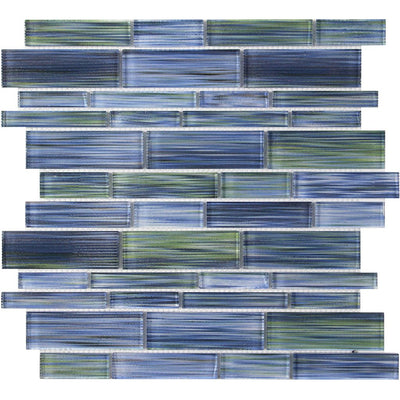 Mangrove Bay, Linear Glass Tile | AVEALTOMBMLMO | Tesoro Mosaic Tile
