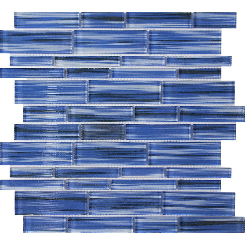 Altona Series Tarpon Isle, Linear Glass Tile | AVEALTOTIMLMO | Tesoro Mosaic Tile