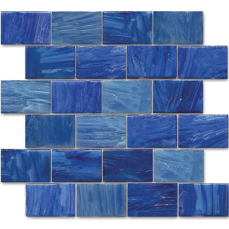 AVEGARDAEGEAN23 - Aquatica Aegean, 2" x 3" - Glass Tile
