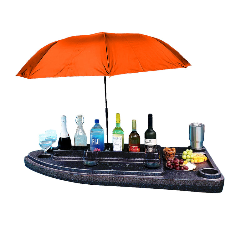 The Aquabar - Portable Floating Bar -BLKBAR-ORGUMB