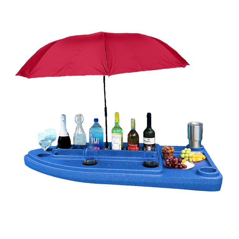 The Aquabar - Portable Floating Bar -BLUBAR-REDUMB