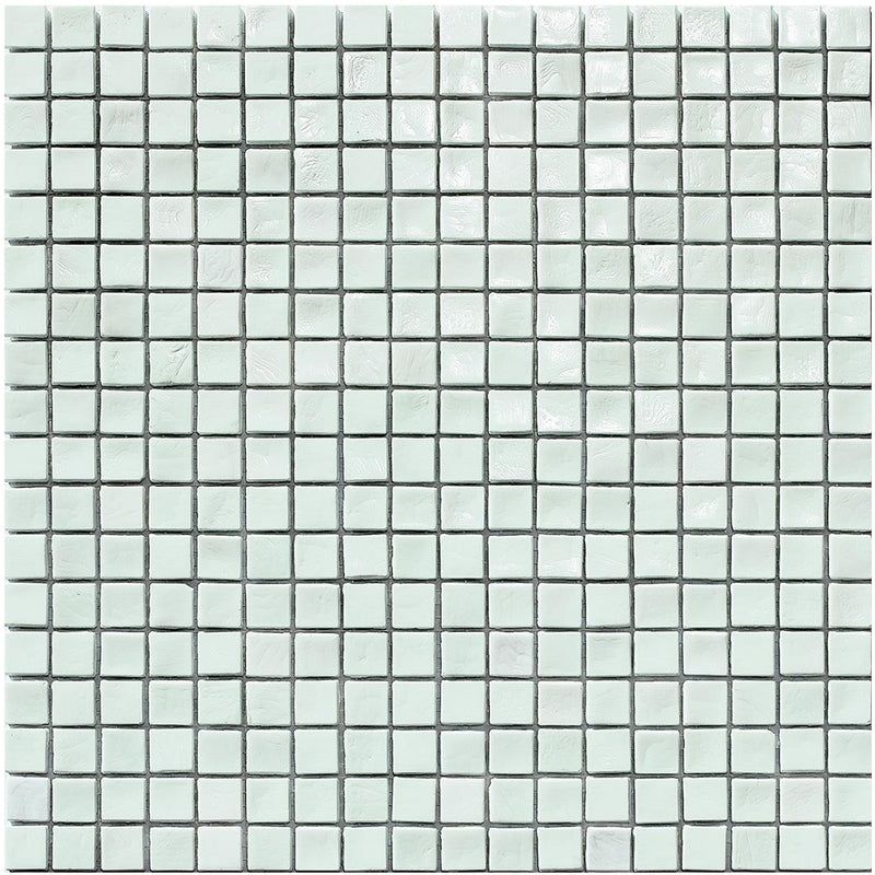 Aquamarine 0, 5/8" x 5/8" Glass Tile | Mosaic Tile by SICIS