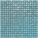 Aquamarine 3, 5/8" x 5/8" - Glass Tile