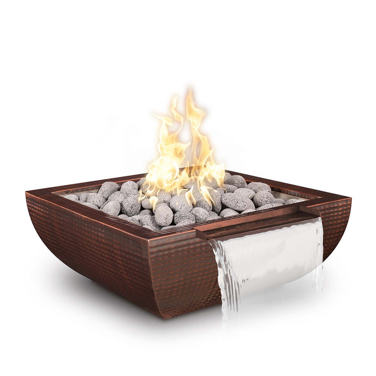 Avalon Square Copper Fire and Water Bowl Feature | The Outdoor Plus