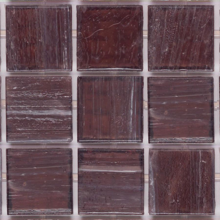 227 Mulberry, 3/4" x 3/4" - Glass Tile