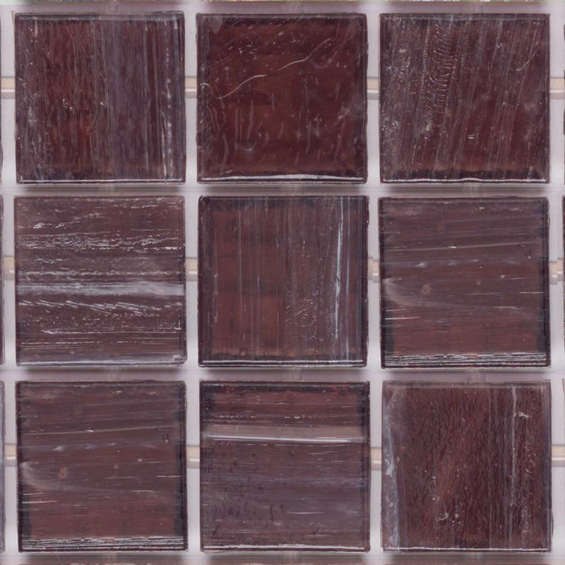 227 Mulberry, 3/4" x 3/4" - Glass Tile