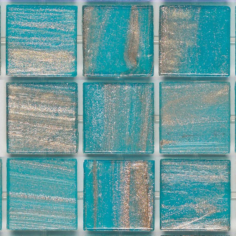 242 Argent Sky, 3/4" x 3/4" - Glass Tile