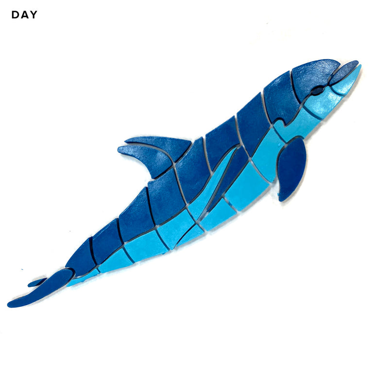 Baby Dolphin, Right | DOL5-M-R | Glow in the Dark Pool Mosaics