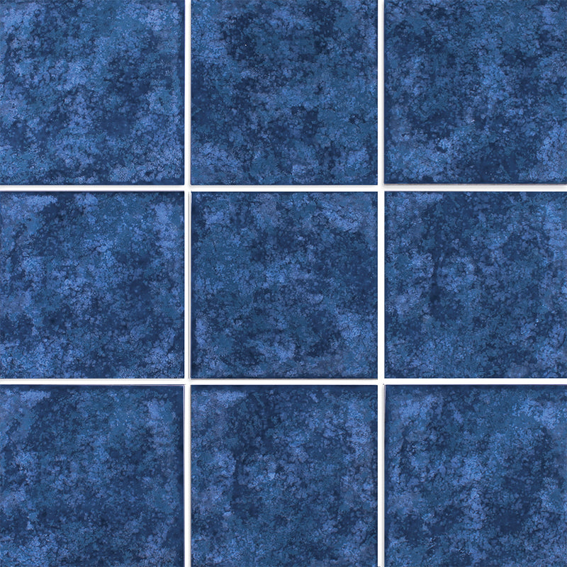 Blue, 6" x 6" Tile | GEMBARBBLUE6 | Aquatica Porcelain Pool Tile