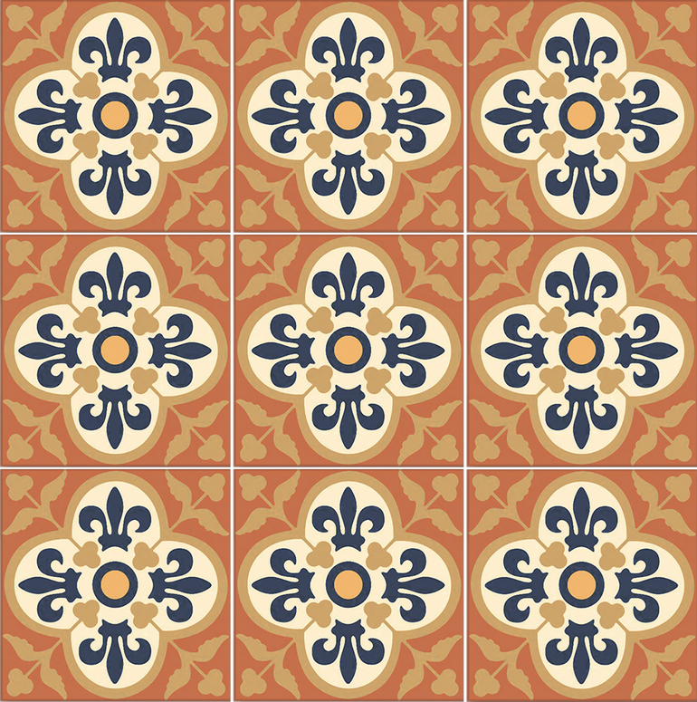 Barcelona, 6" x 6" - Porcelain Pool Tile