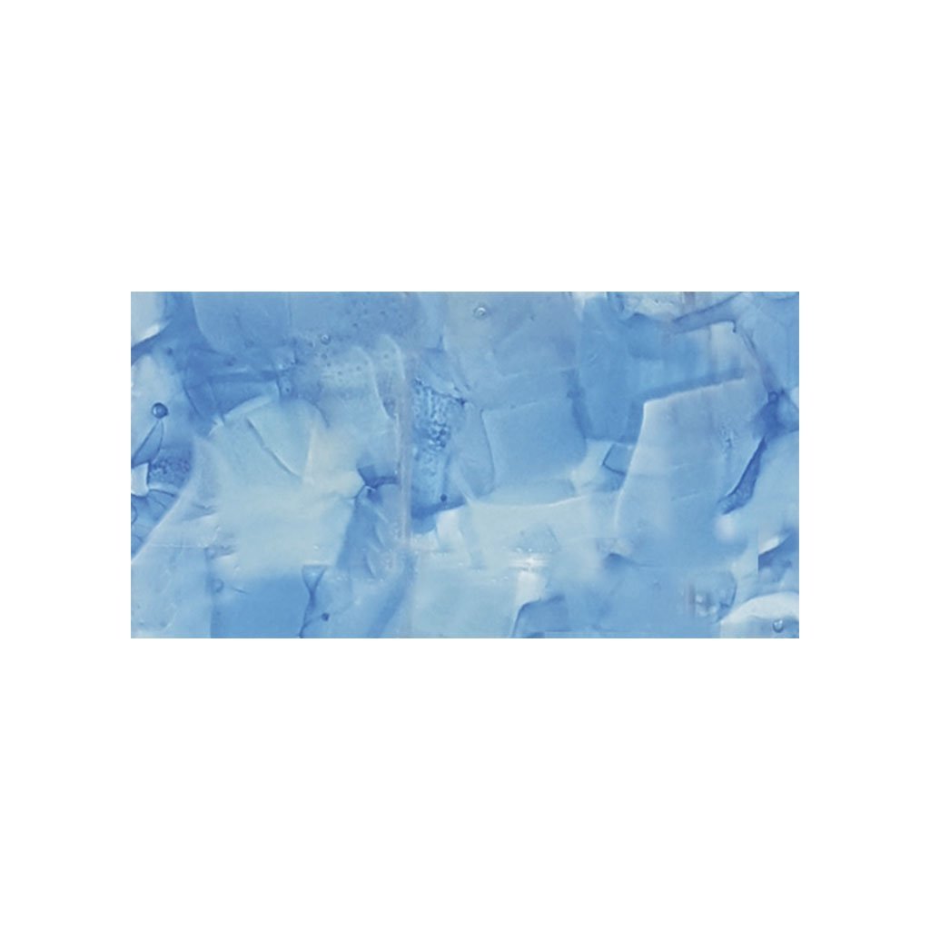 CETFLWGBLUE36C - Aquatica Bluebell, 3" x 6" (1 box, 40 pcs) - Glass Tile