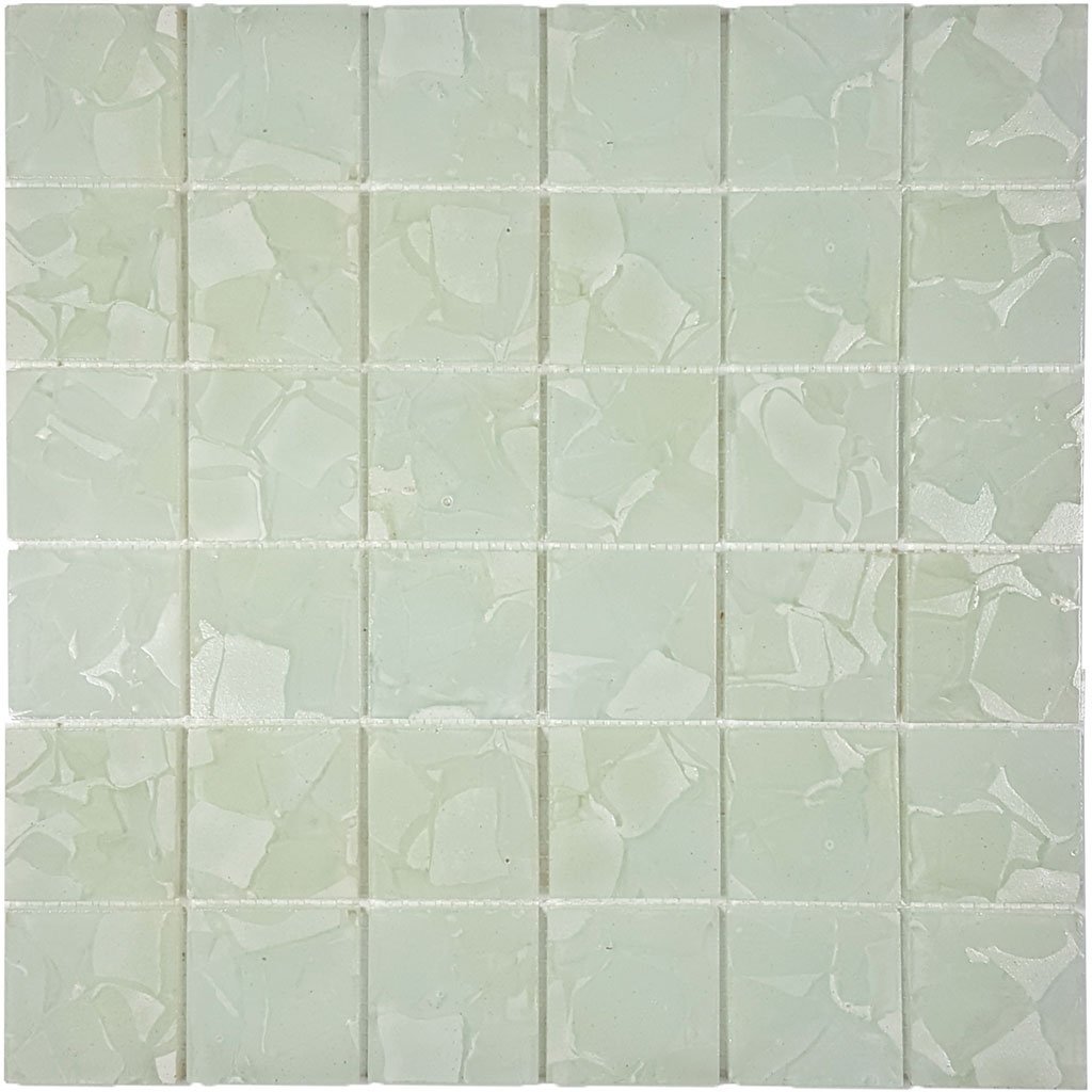 CETFLWGLIL22C - Aquatica Lilies, 2" x 2" - Glass Tile