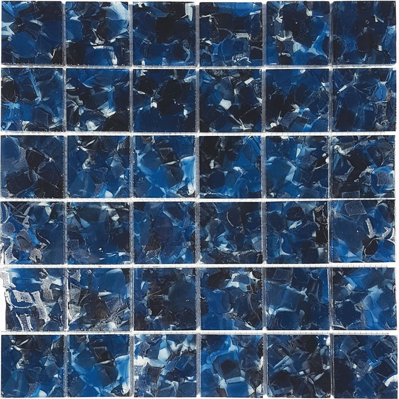 CETFLWGOXF22C - Aquatica Oxford, 2" x 2" - Glass Tile