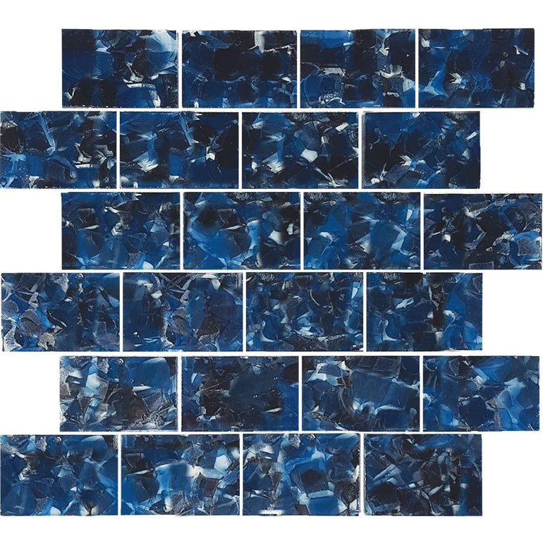 CETFLWGOXF23C - Aquatica Oxford, 2" x 3" - Glass Tile