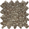 River Brown, Random Mosaic - Glass Tile